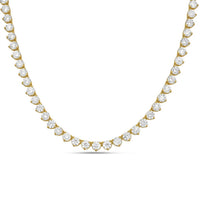 Diana M Jewels - Women's Round Lab-Grown Diamond Pendant Necklace (25.00 Ct) - Grand