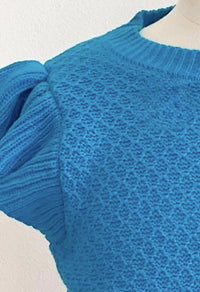 Sadie & Sage - Girl's Pearl Ruffle Cap Sleeve Top