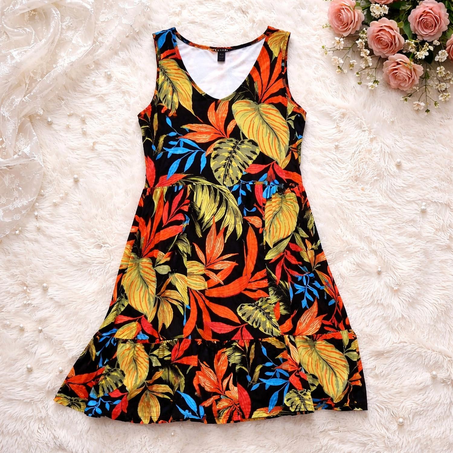 Tribal - tropical dress
