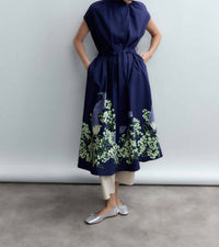 Psophia - Sculptural Shirt Inspired Dress