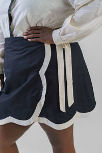 Never Fully Dressed - Mono Scallop Mini Jaspre Skirt - Plus