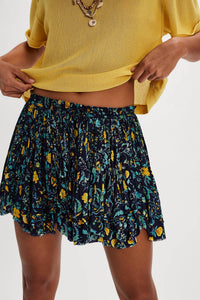 Free People - One Third Charm Printed Mini Skirt