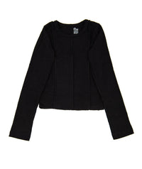 Flowers By Zoe - Girls Kay Long Sleeve Rib Stitch Top