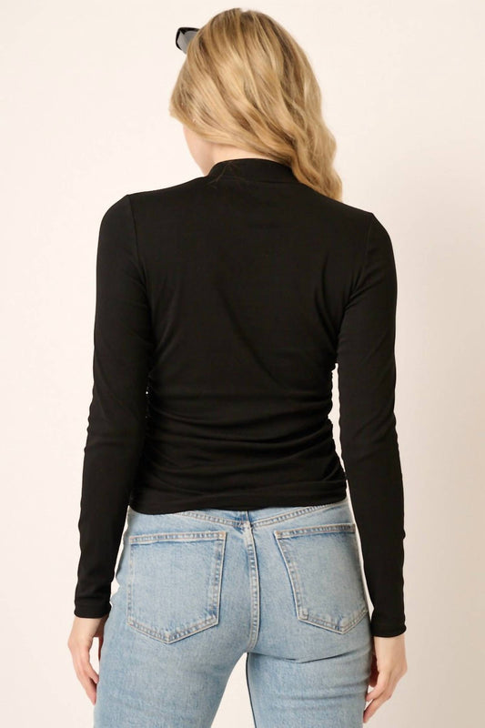 Mittoshop - Mock Neck Top