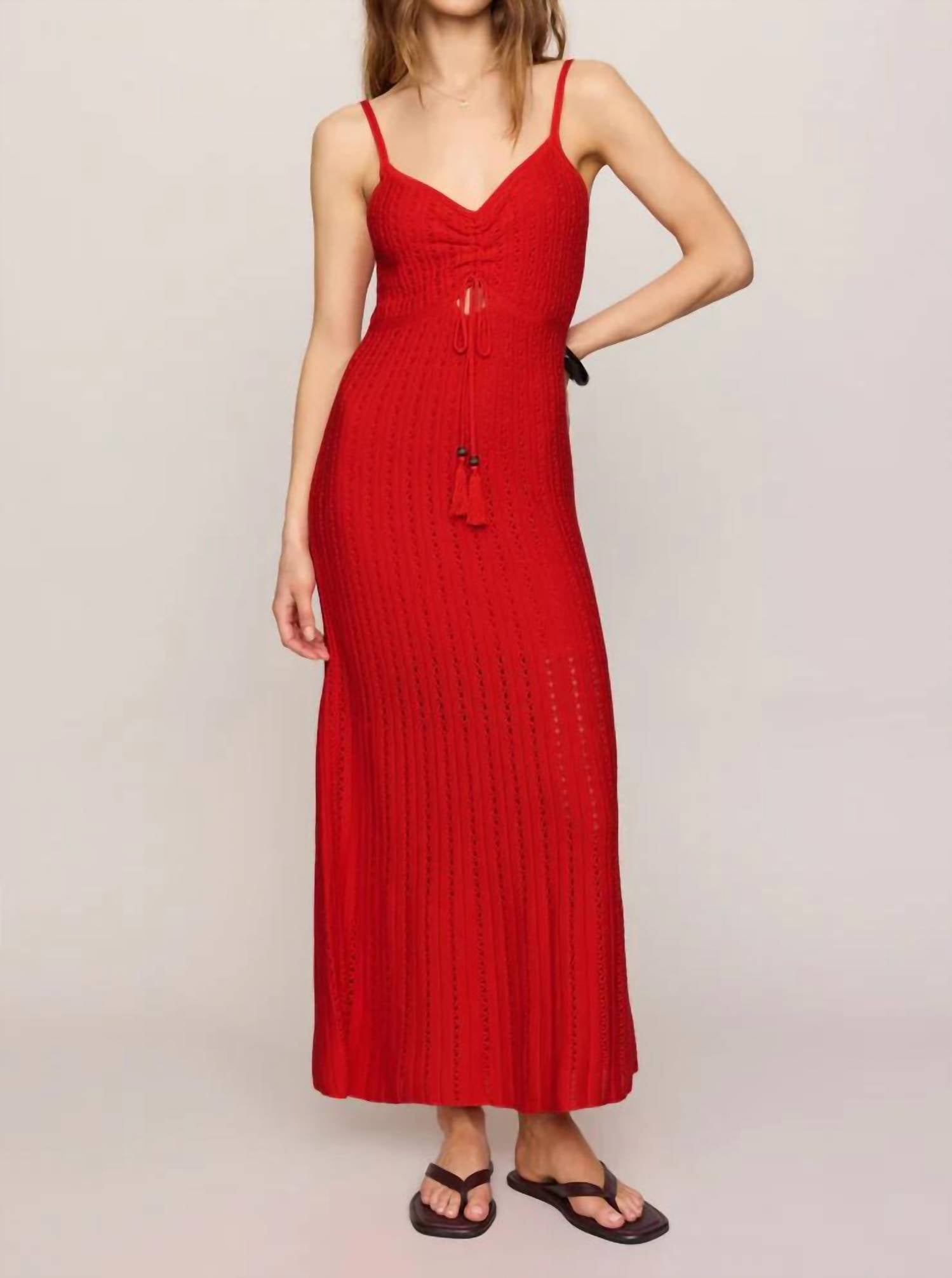 Z Supply - Sunda Crochet Maxi Dress