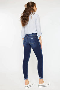 Kancan - Mid Rise Skinny Ankle Jean