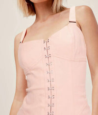 For Love & Lemons - Monika Hook Front Mini Dress