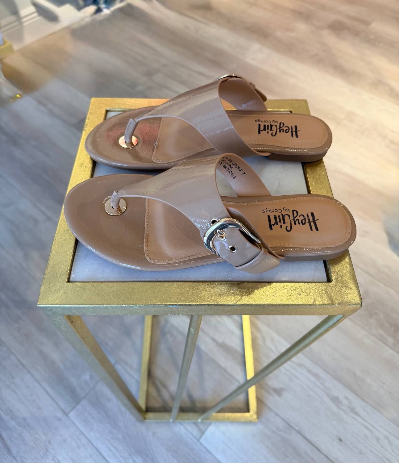 Corkys Footwear Women's What's The Gossip Thong Sandals in camel - women's sandal - alternate view