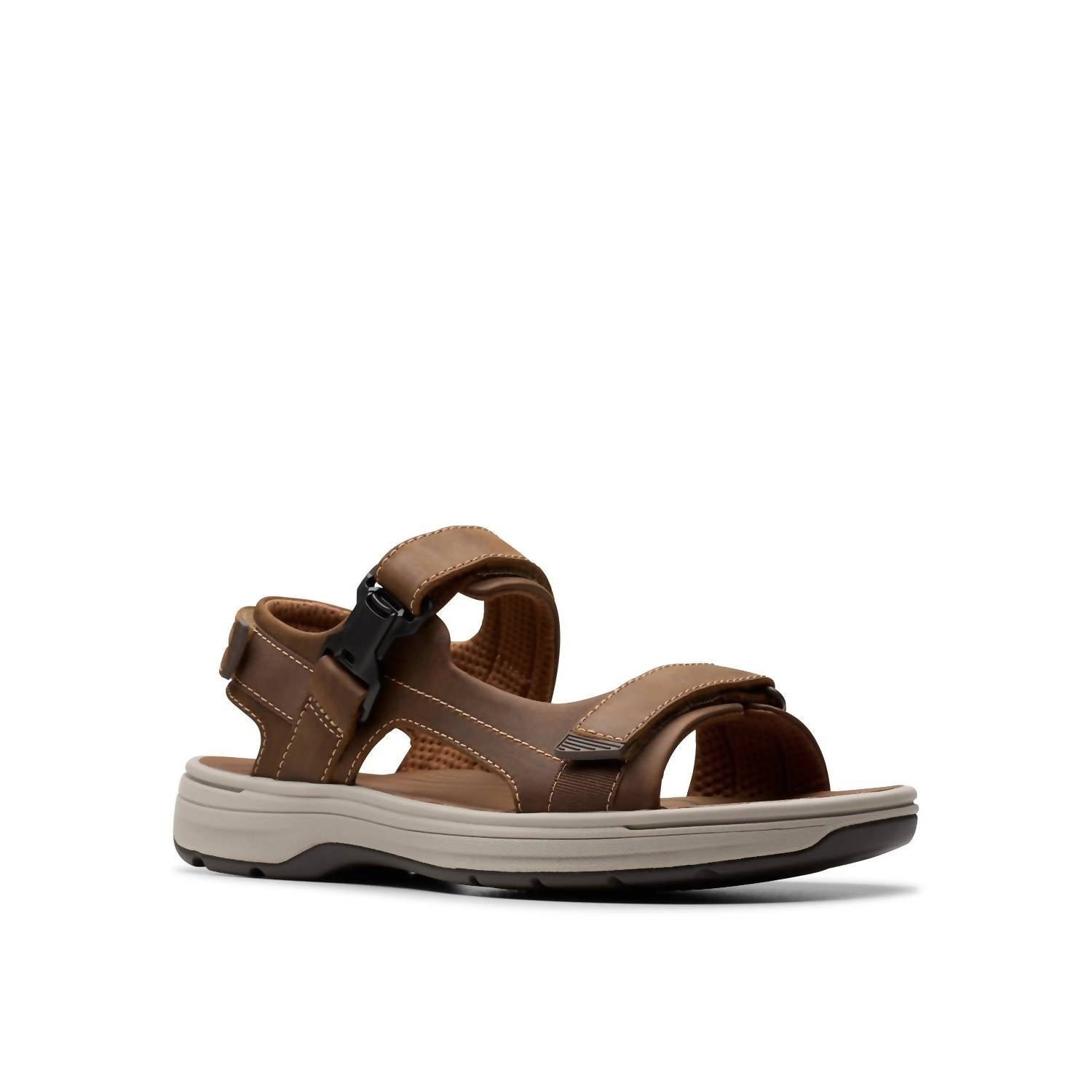 Clarks Men's Saltway Edge Sandal in light tan - men's sandal - view 4