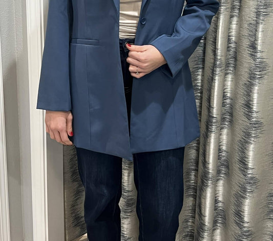 Bibi - Women's Tailored Longline Blazer