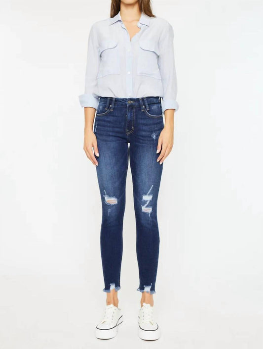 Kancan - Mid Rise Skinny Ankle Jean