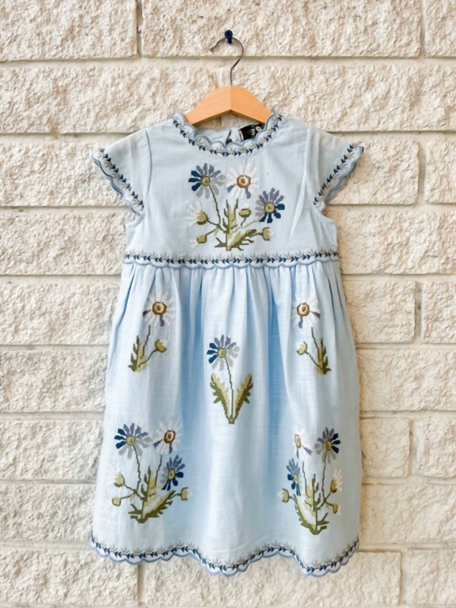 Sea - Ayda Embroidered Dress