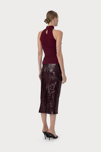 Sau Lee - Venus Sequin Skirt