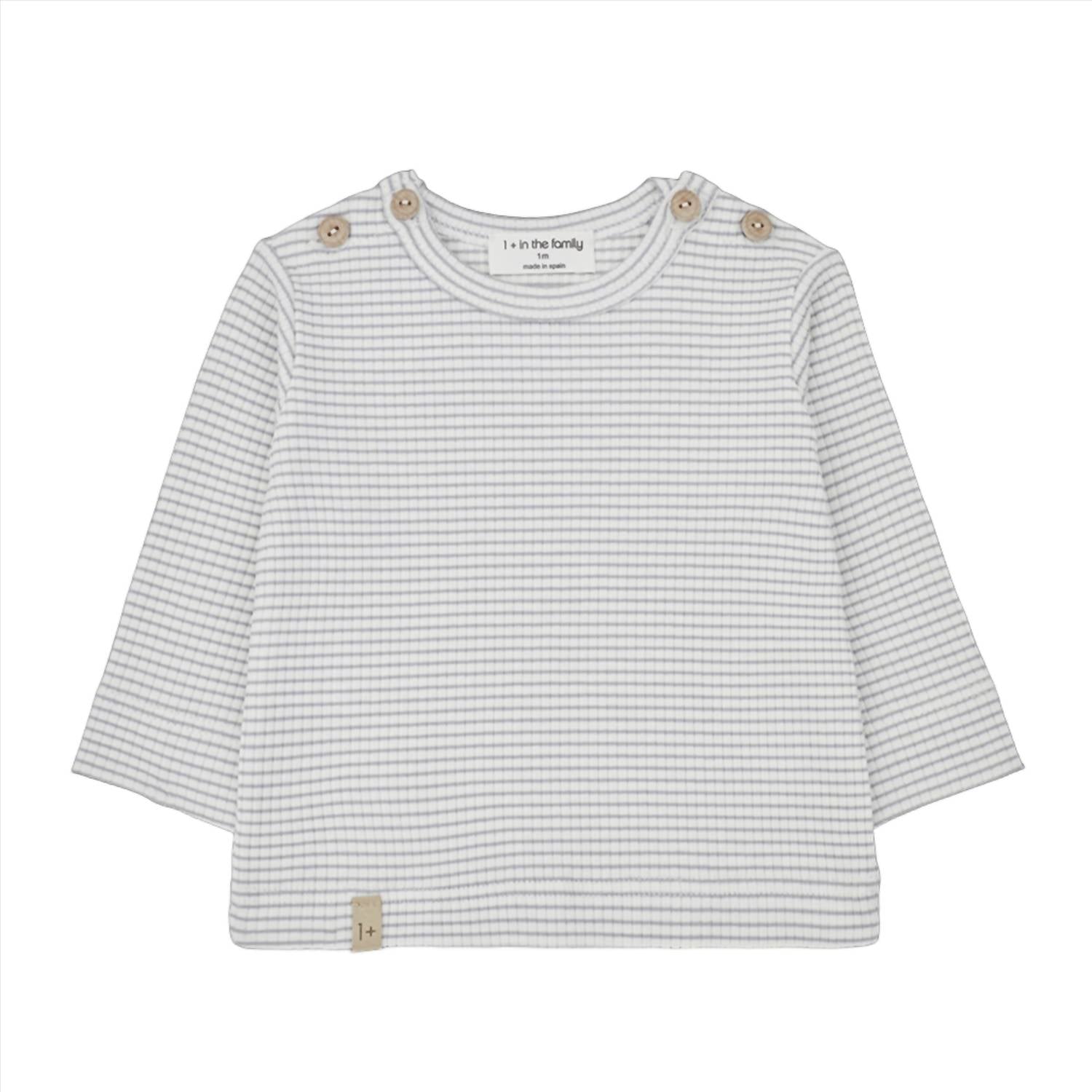 One More In The Family - Kid's Lana Smoky Striped Shirt Top
