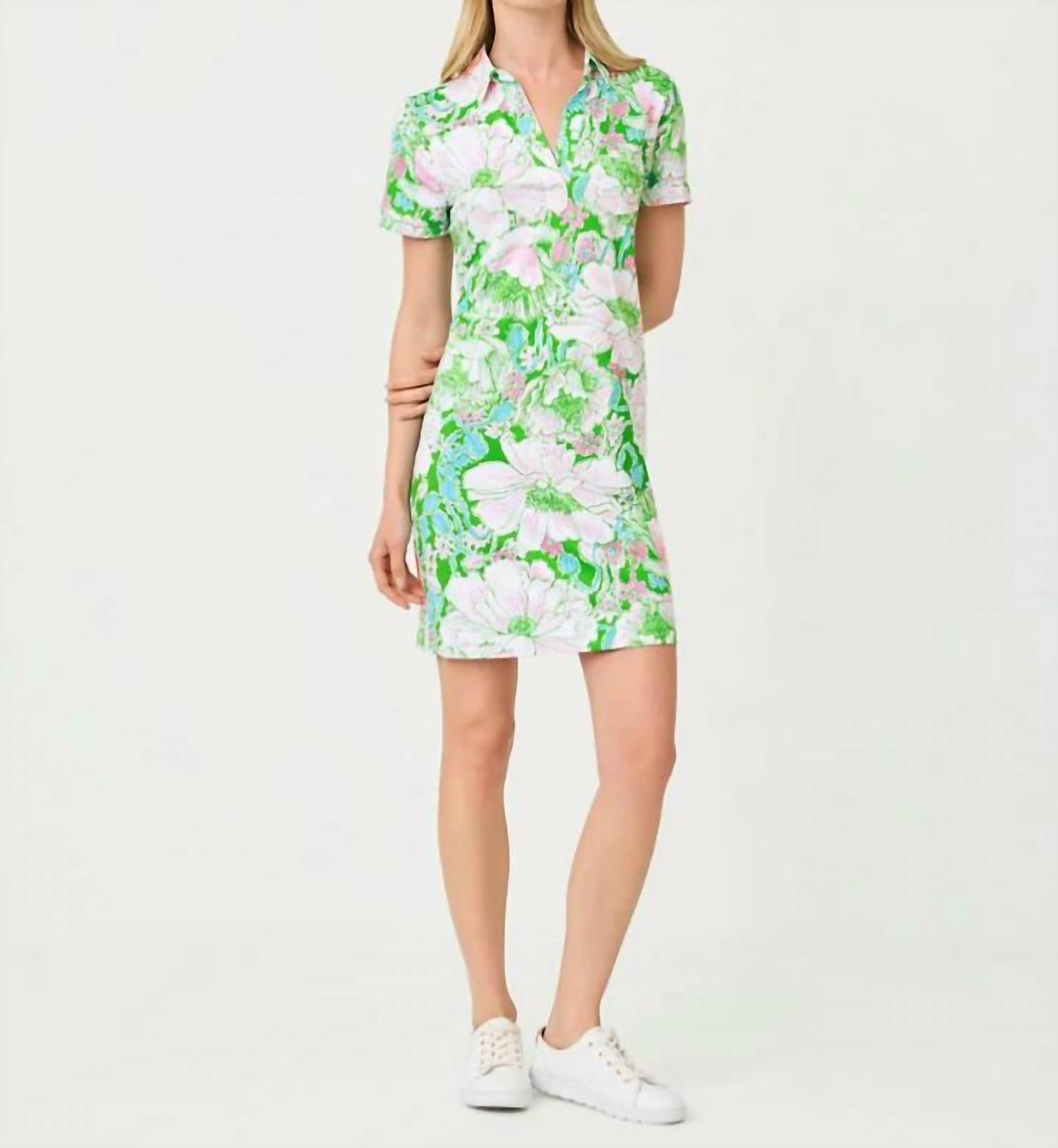 Lilly Pulitzer - DUNE UPF 50+ SHORT SLEEVE DRESS