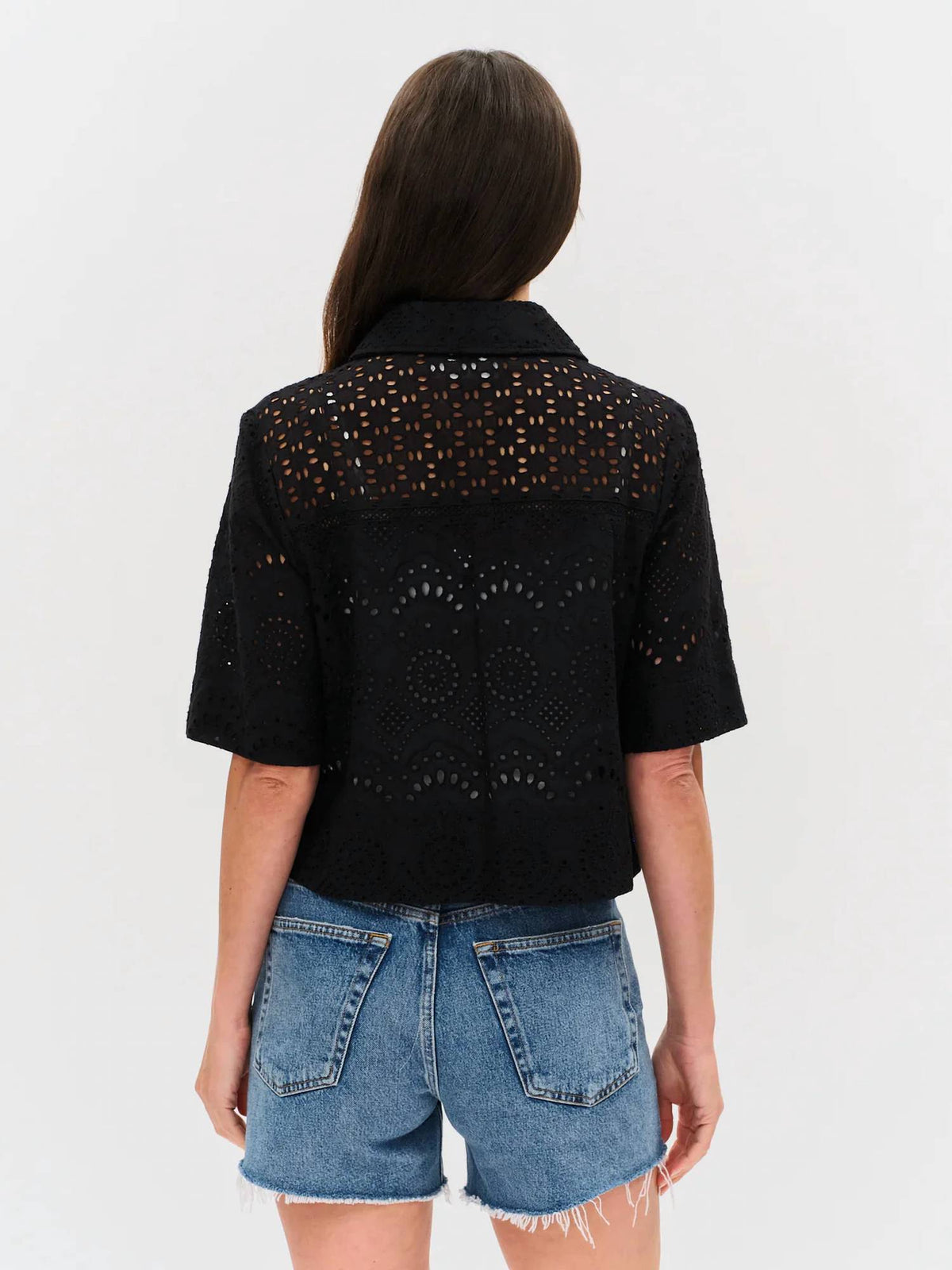 Six/Fifty - Women's Tove Eyelet Double Pocket Top