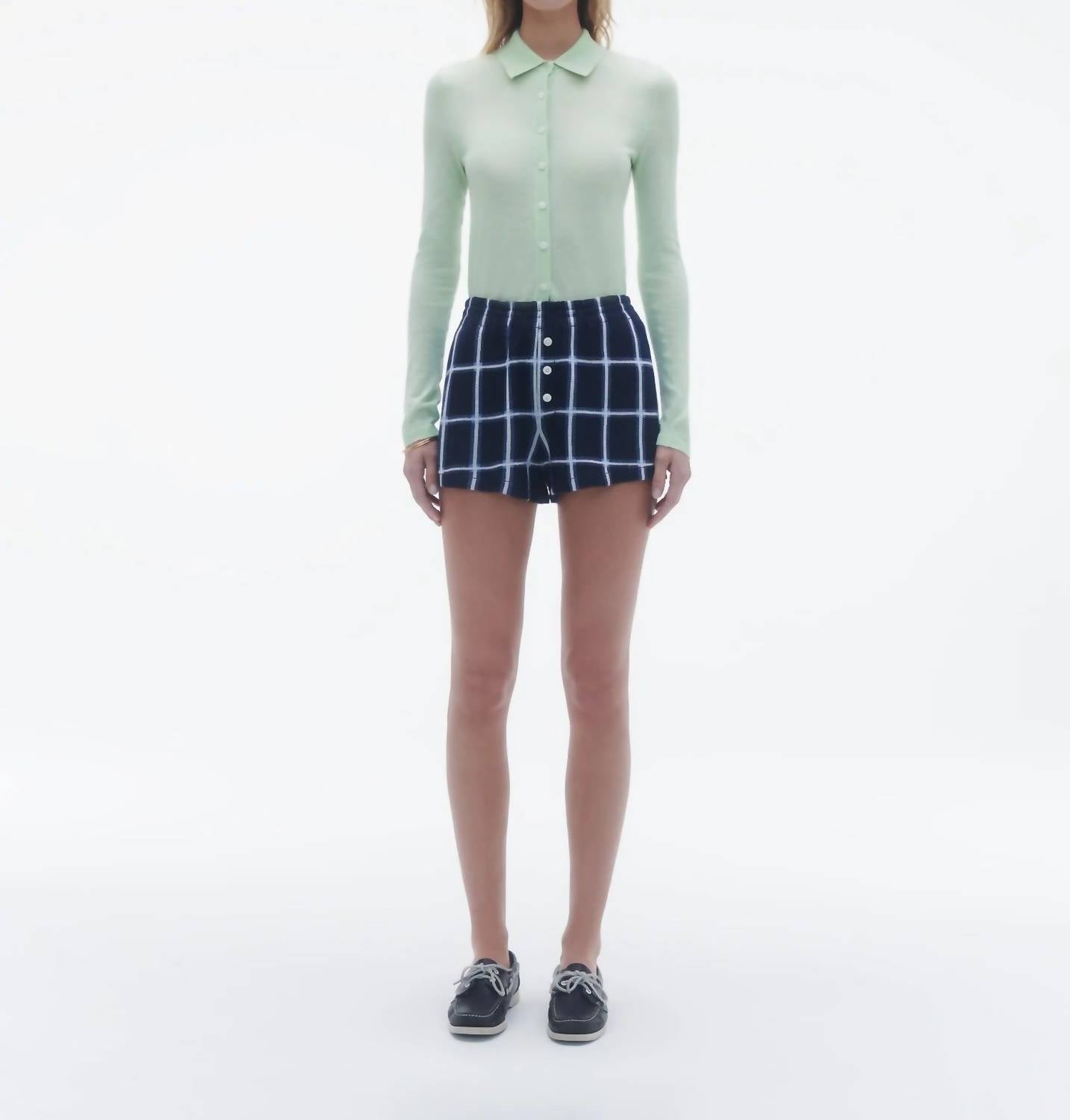 Guest In Residence - Picnic Plaid Short
