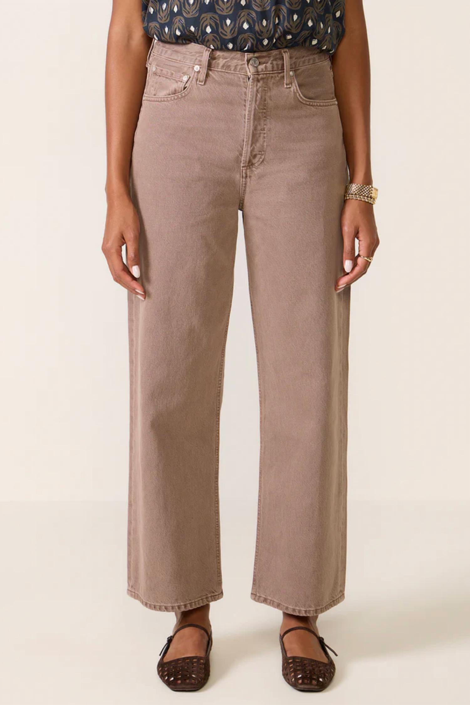 Agolde - Ren Wide Leg Jean