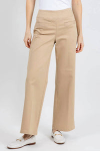 Elliott Lauren - Modern Twill Pull On Wide Leg Pant
