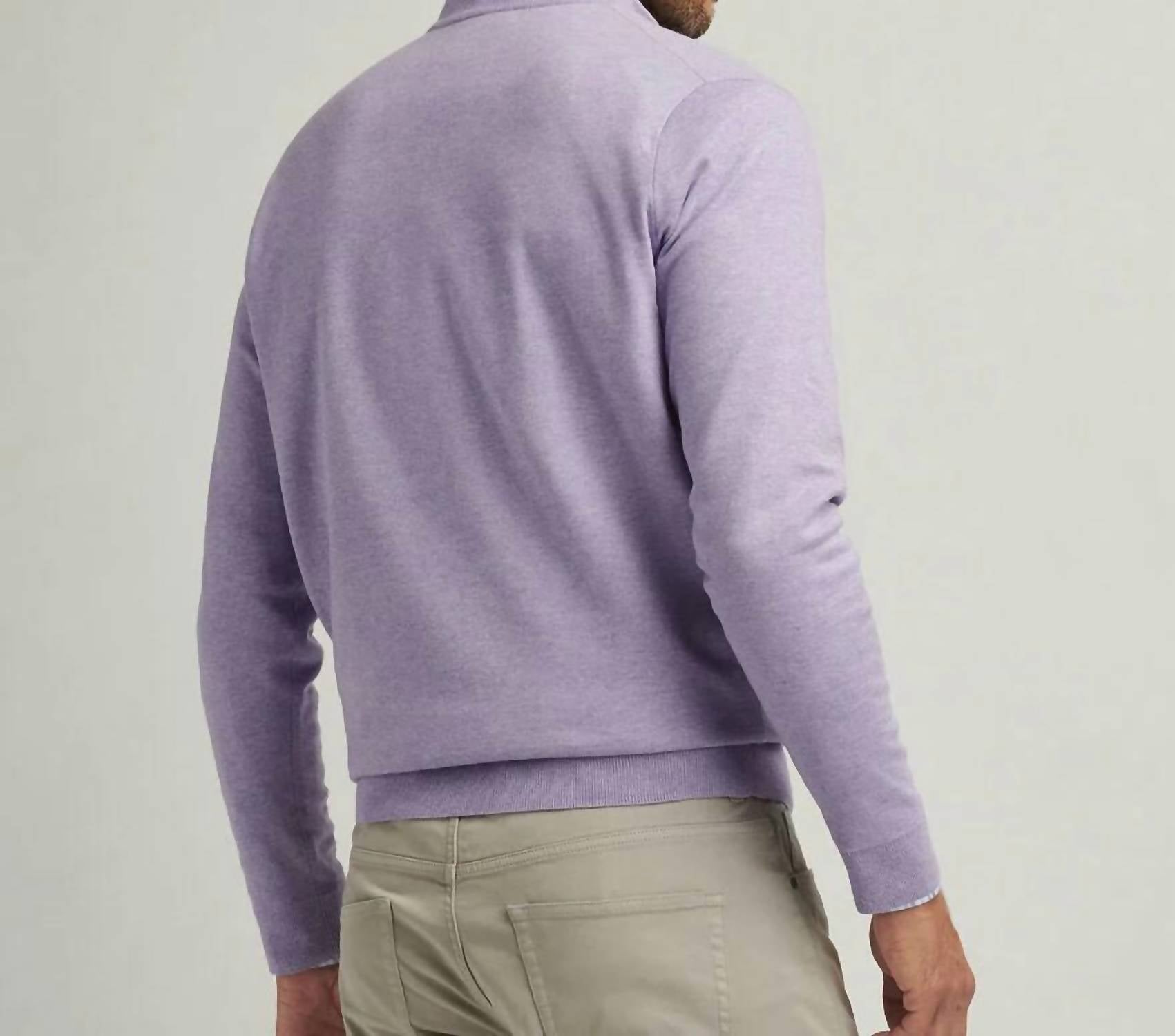 Peter Millar - Coolspun Lite Cotton Quarter-zip Sweater