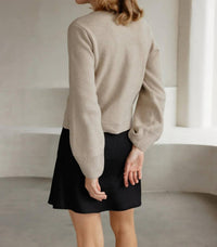 Mod Ref - Flared Sleeve Cardigan