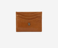 HOBO Women's Max Card Holder in truffle - women's accessory