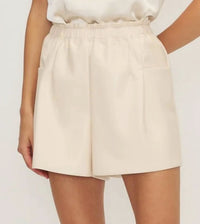 Melissa Nepton - Hudson Vegan Leather Shorts