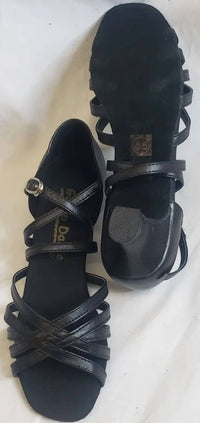 Go Go Dance - Women's Parisa 1.3" Thick Heel Latin Sandal