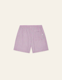 Les Deux - Stan Stripe Seersucker Swim Shorts