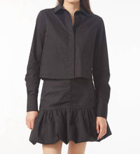 Gilner Farrar - Maxine Bubble Hem Mini Skirt