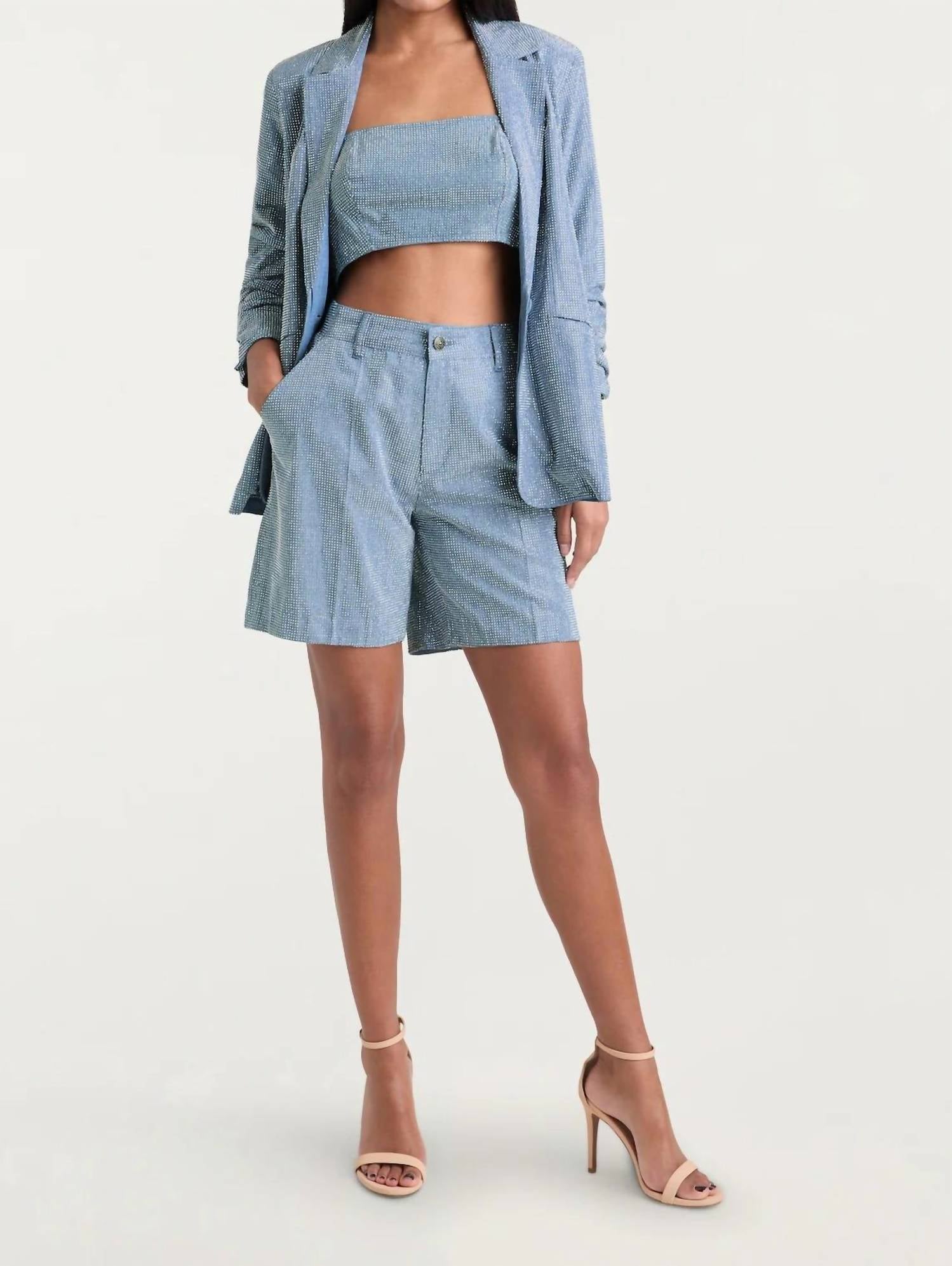 Cinq A Sept - Chambray Heatset Kylie Jacket