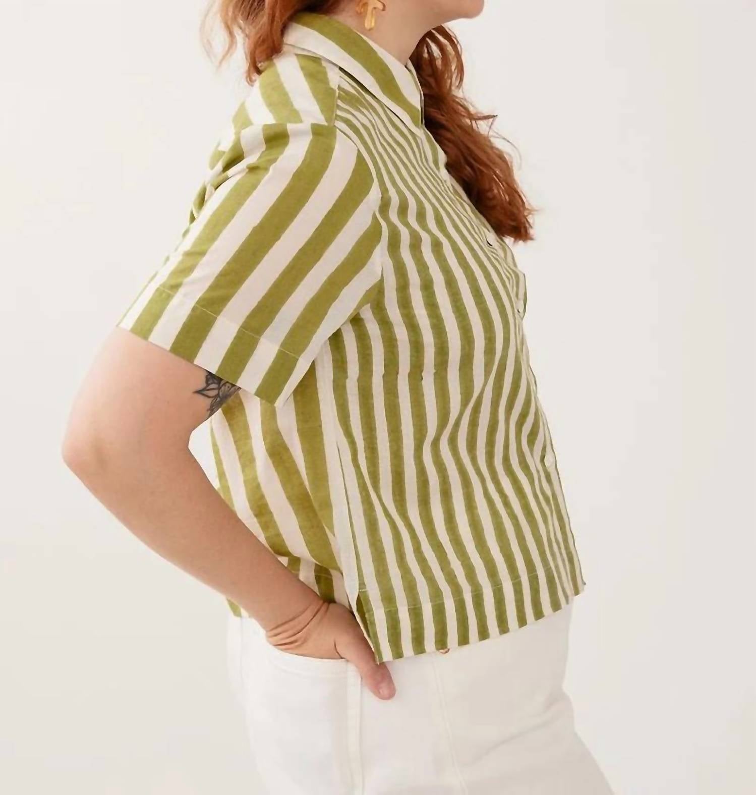Mata Traders - Benji Button Down Top