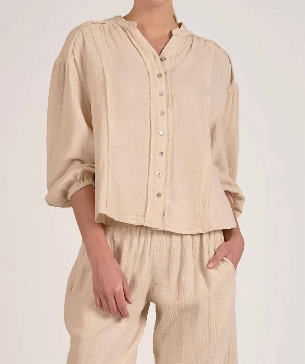 Elan - Women's Sandy Shore Blouse