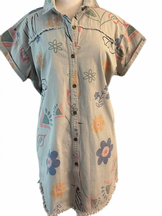 Easel - Collared Dress