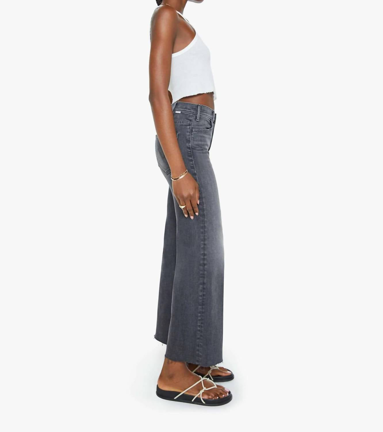 Mother - Hustler Roller Ankle Fray Jeans