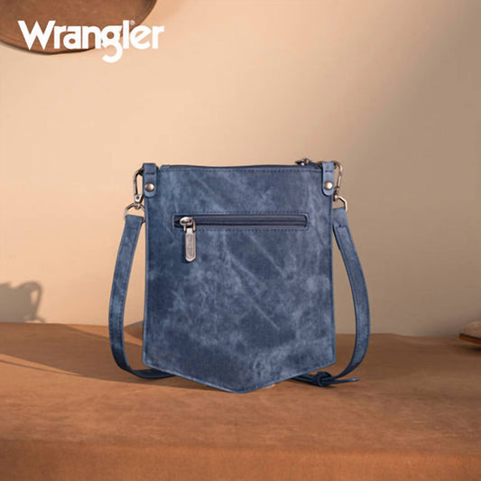 Wrangler - W Stitch Water Repellent Denim Pocket Crossbody Bag