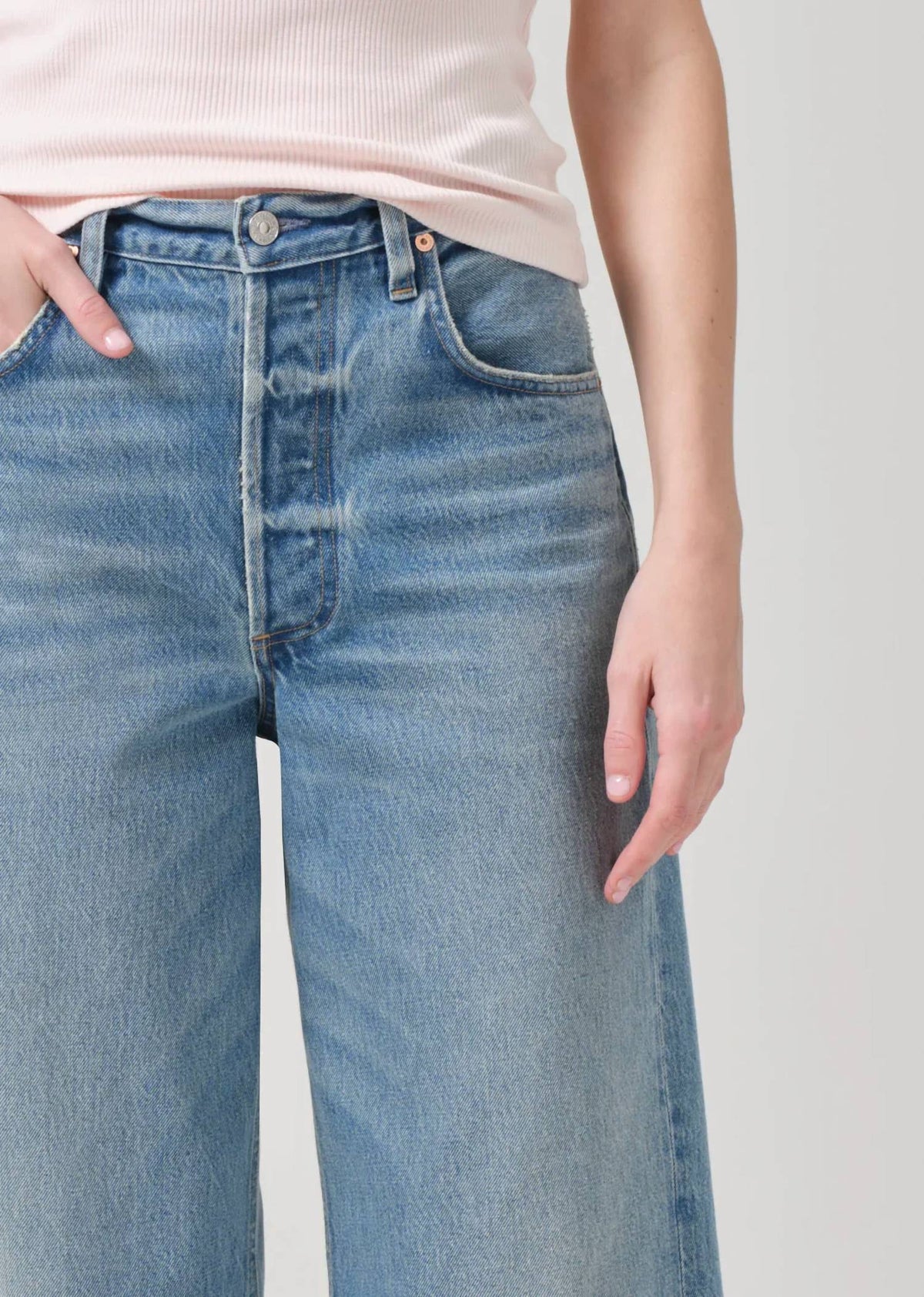 Citizens Of Humanity - Ayla Raw Hem Crop Jeans