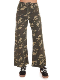 Miou Muse - Women's Backwoods Wide Leg Pants