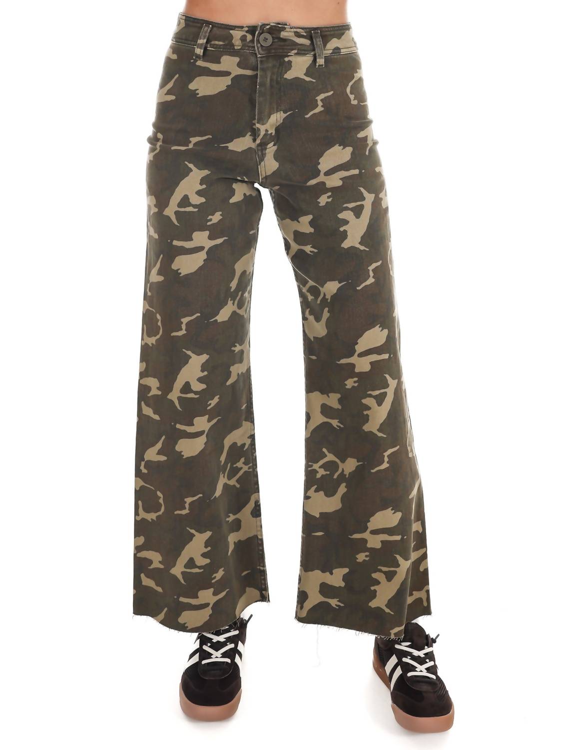 Miou Muse - Women's Backwoods Wide Leg Pants