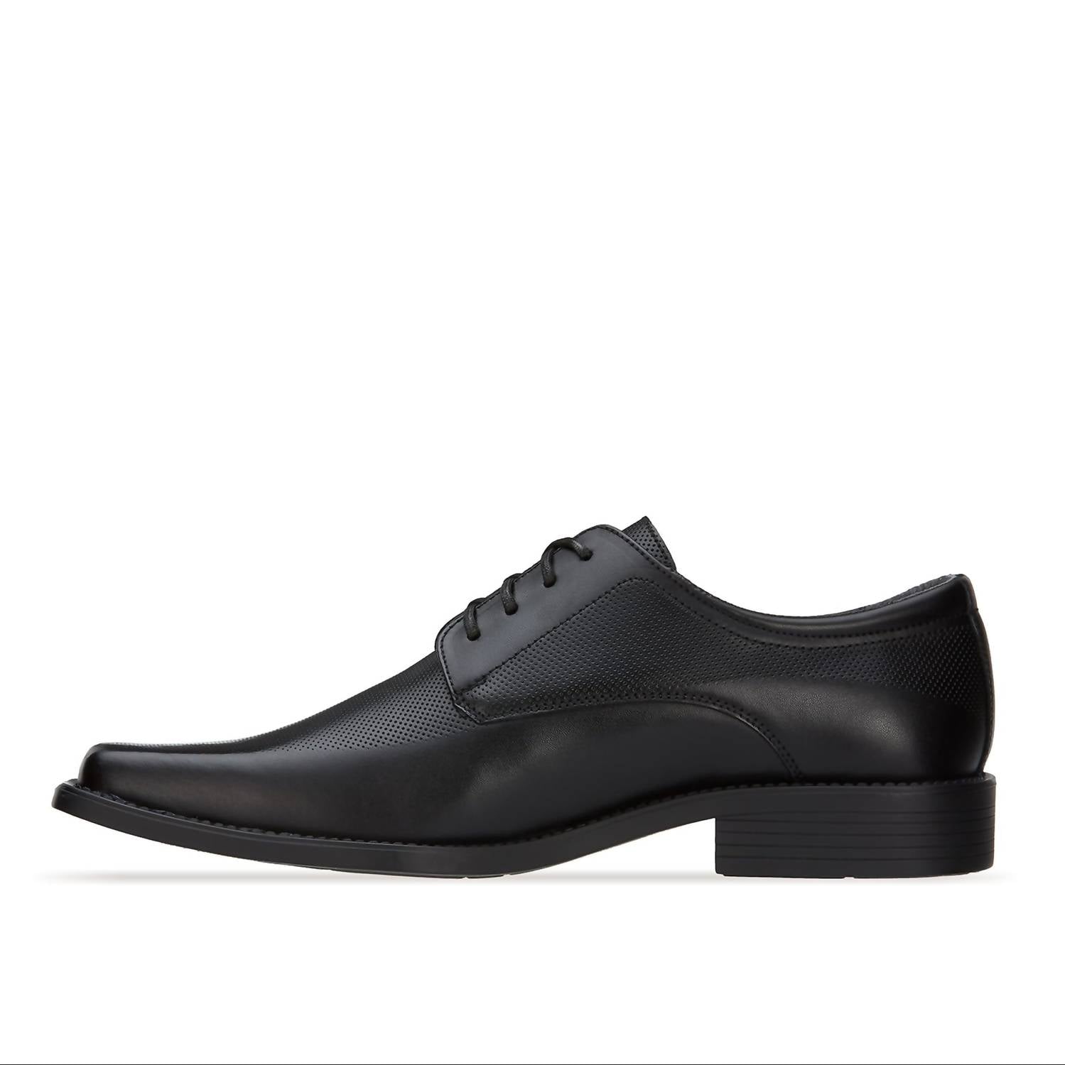 Ferrato Men's Flats Leather Shoes in black - men's shoe - view 4