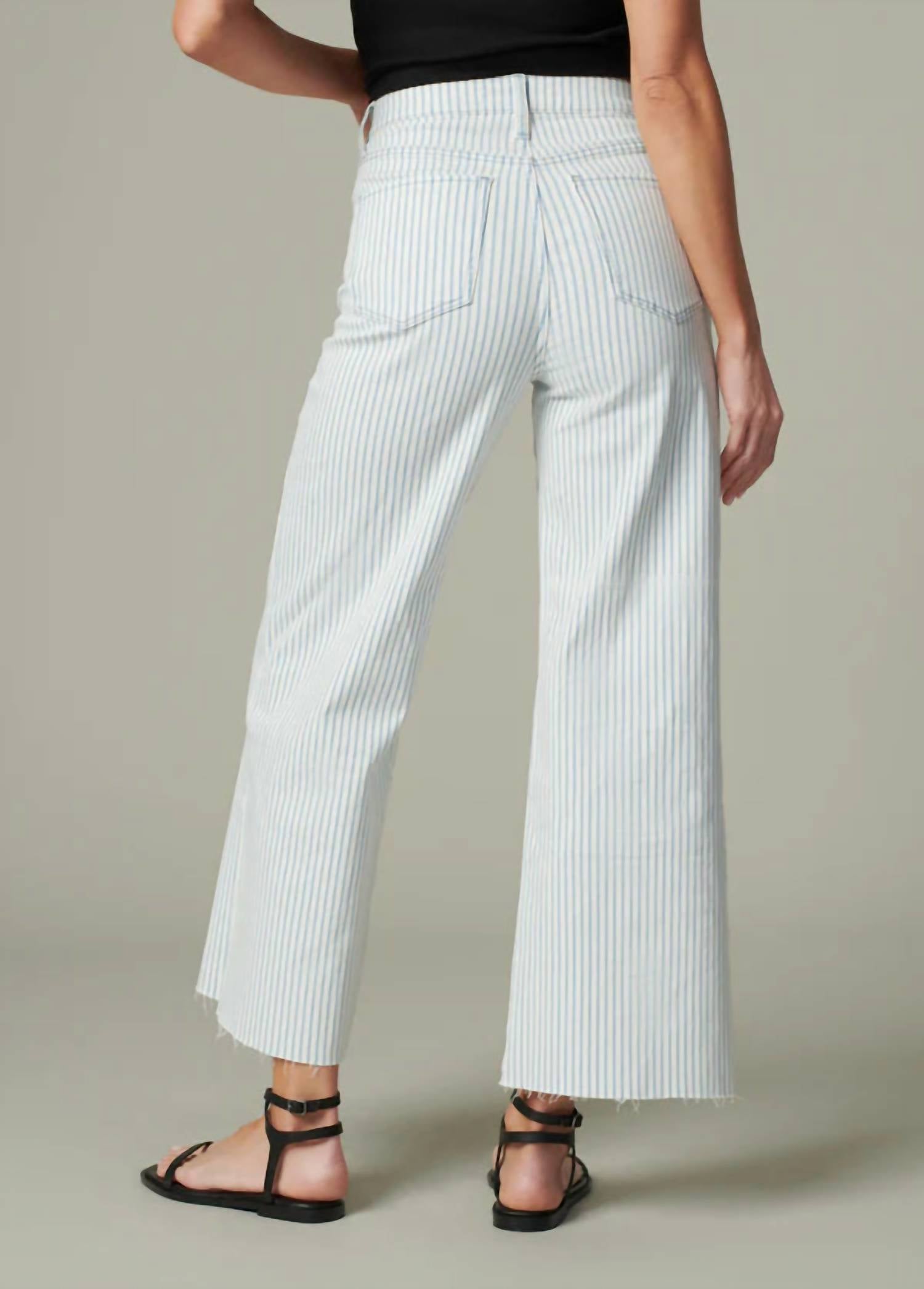 Joe'S Jeans - Mia High Rise Wide Leg Ankle Jeans