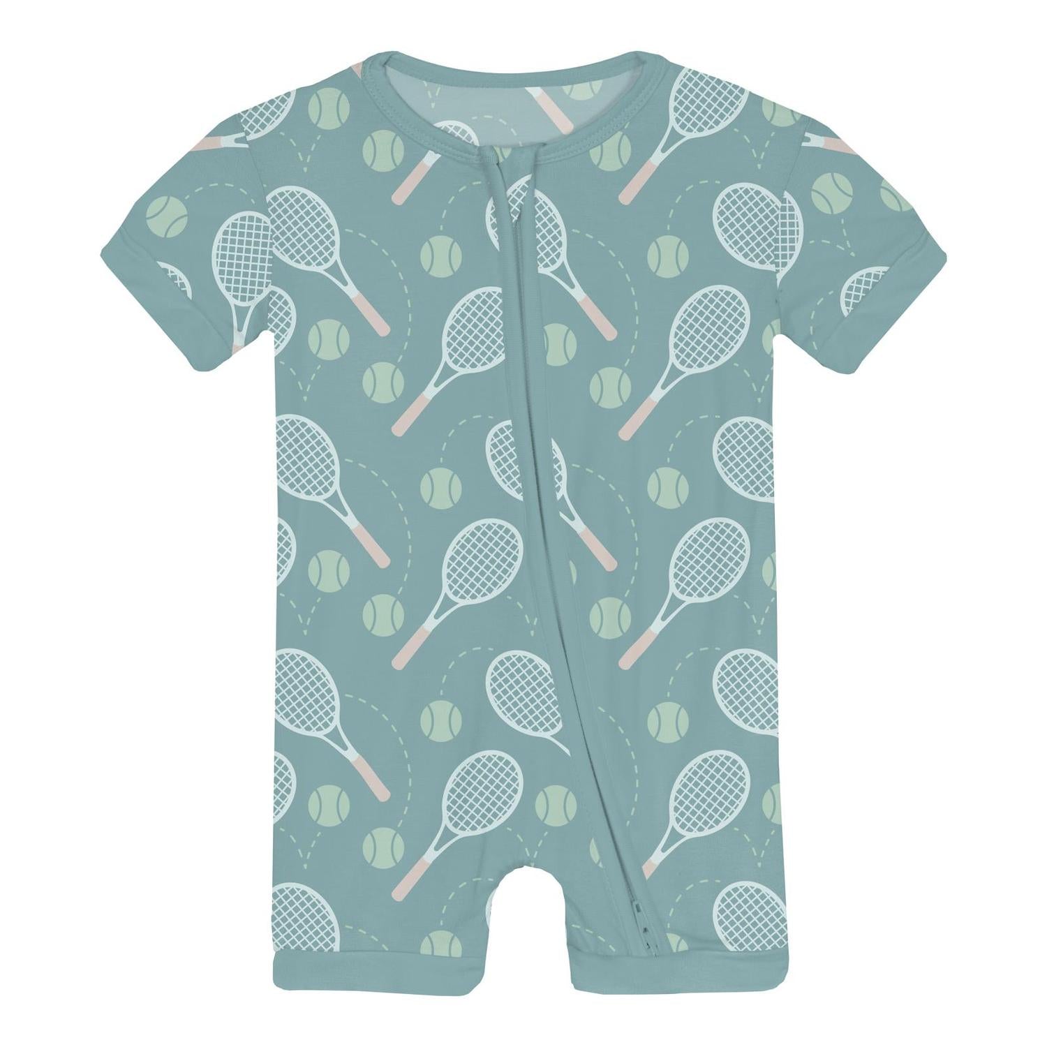 Kickee - Infant & Toddler Girl's Shorty Sleeper With Zipper