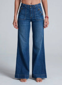 Askk Ny - Brickhouse Wide Leg Jeans