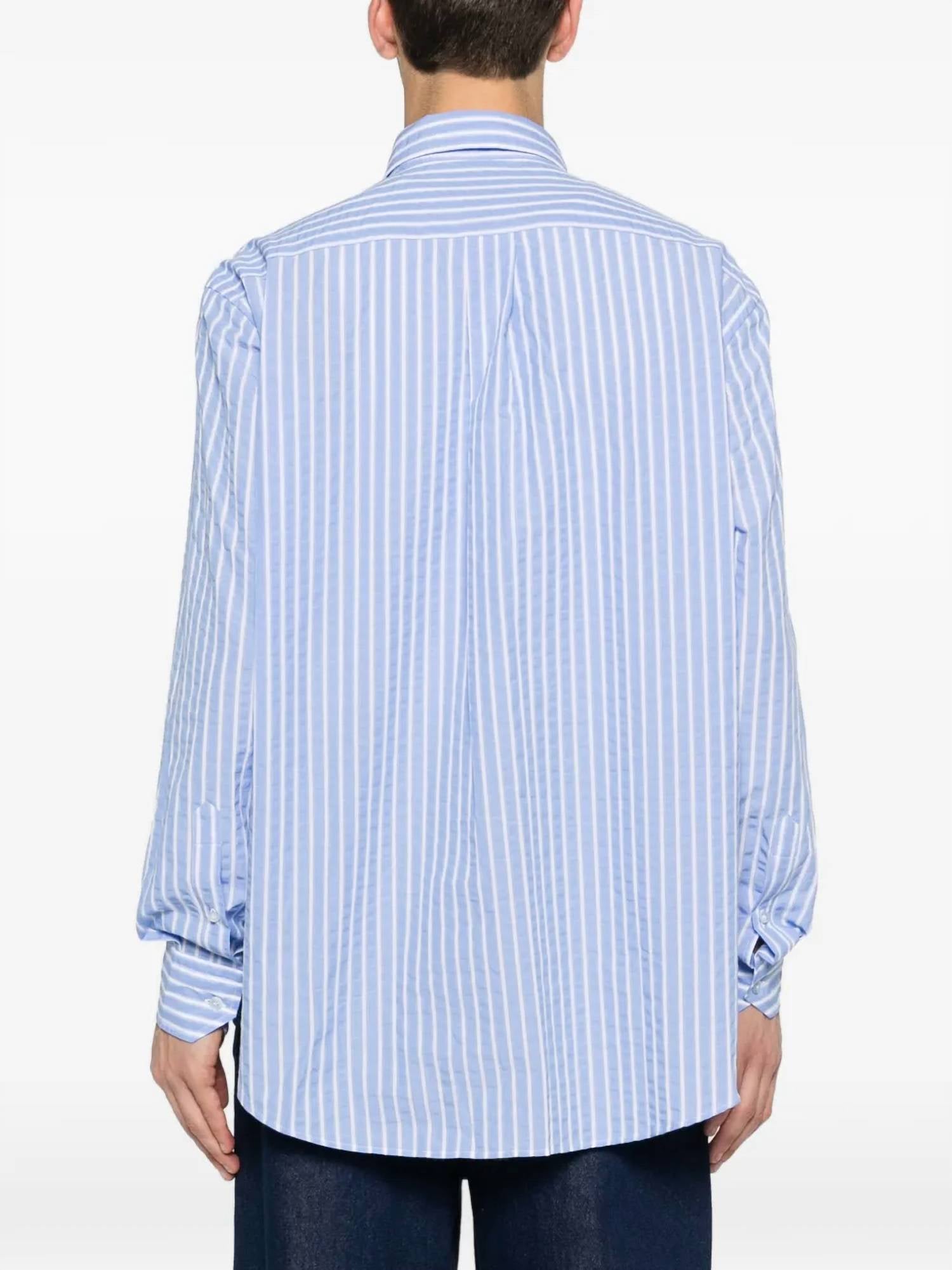 Entro - Striped Button Up Shirt