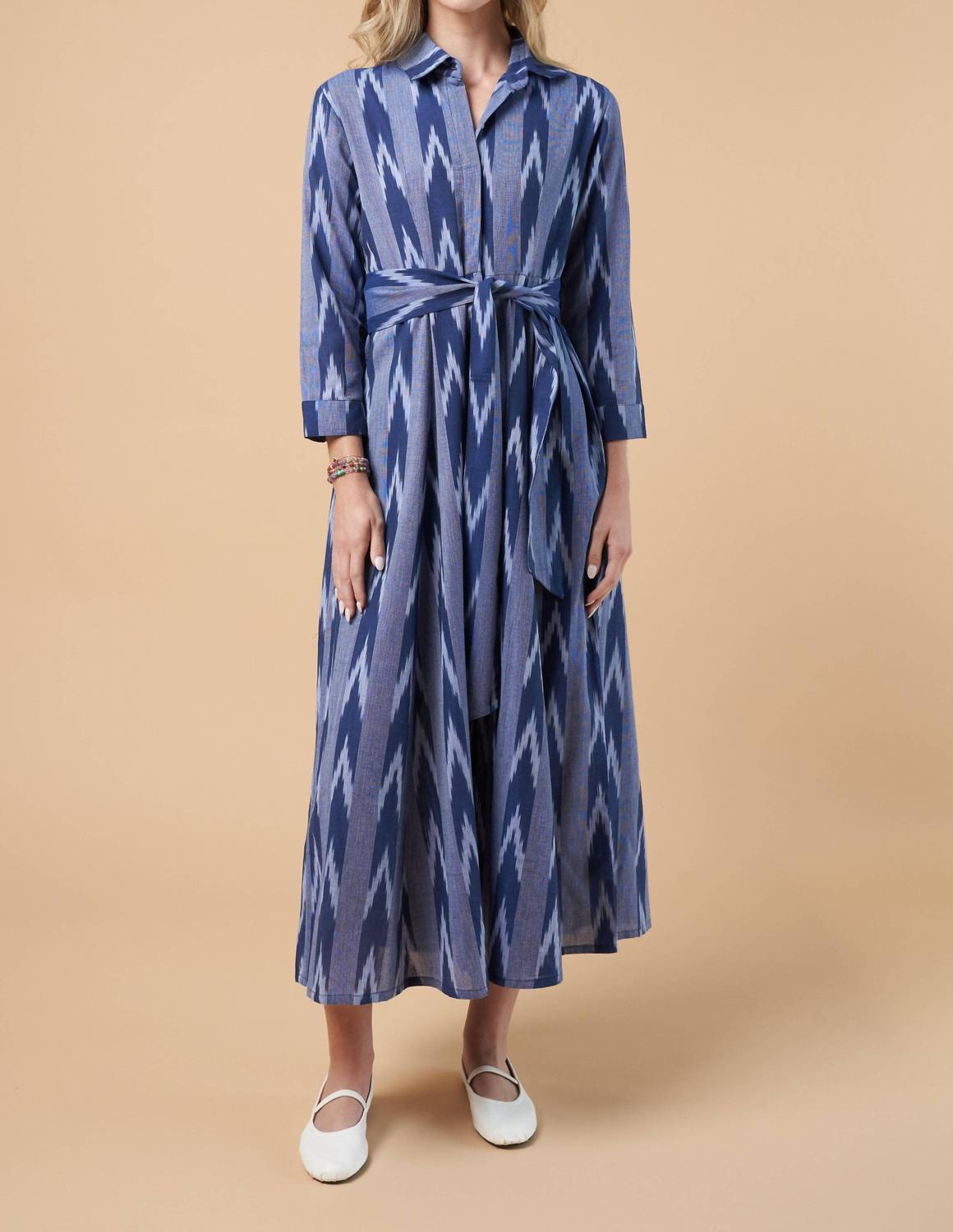 Guadalupe Design - Luciana Ikat Midi Dress