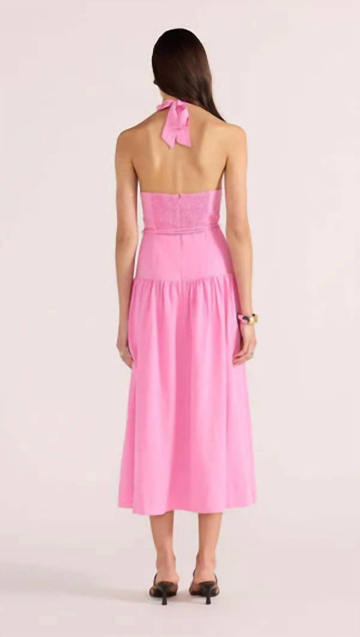 Minkpink - Melody Drop Waist Midi Dress