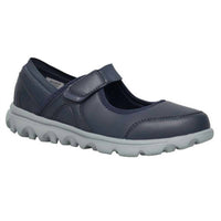 PROPET Women's Onalee Mary Jane Shoes in navy - women's flats - detail view