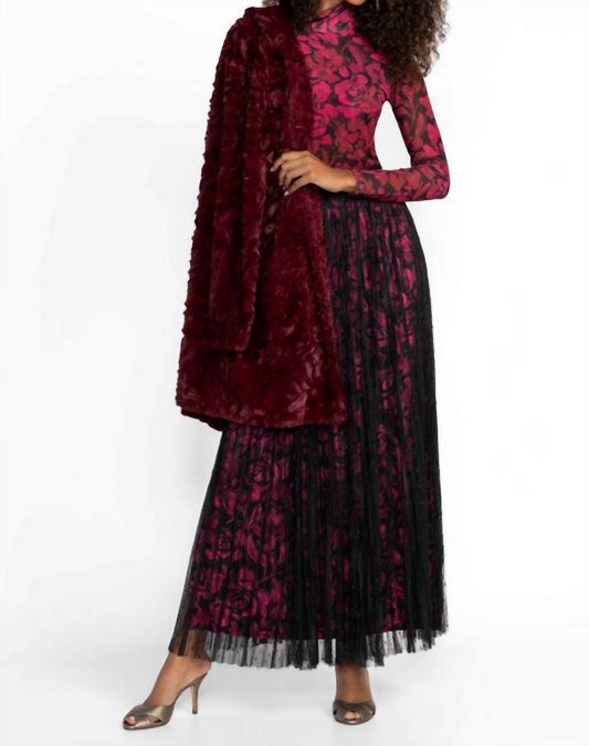 Johnny Was - YOLANDA PLEATED MAXI SKIRT