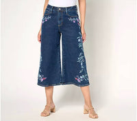 Driftwood - Capri In Blooms Jeans