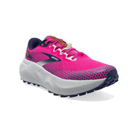 BROOKS Women's Caldera 6 Trail Running Shoes in pink glo peacoat marshmallow - men's shoe